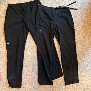 Black Greys Anatomy Scrub Bottoms